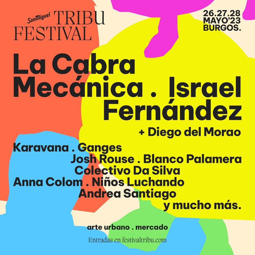 Cartel del Festival Tribu 2023.