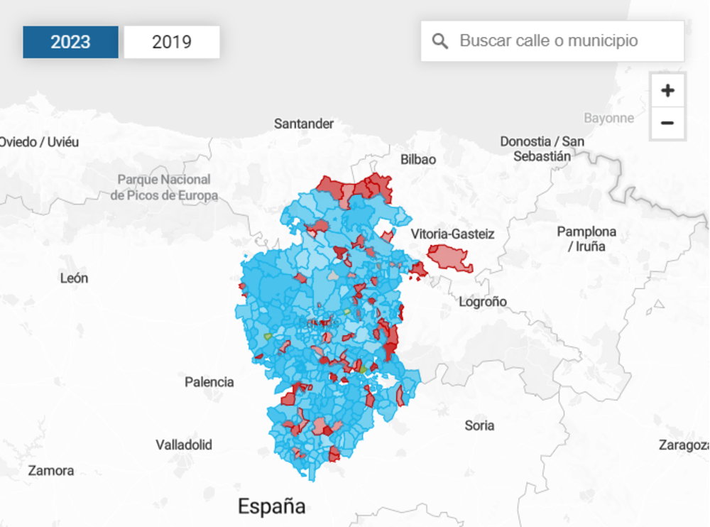 Elecciones Generales 2023 | Así se votó el 23-J en los pueblos de Burgos