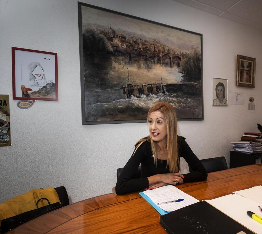 Aitana Hernando, alcaldesa de Miranda de Ebro.