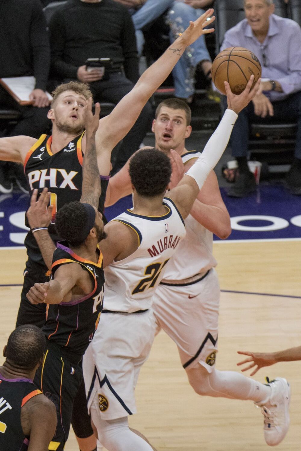 NBA Playoffs - Denver Nuggets at Phoenix Suns  / RICK D'ELIA