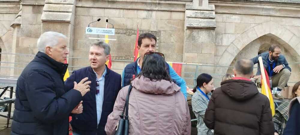 EN DIRECTO| Manifestación contra la amnistía en Burgos