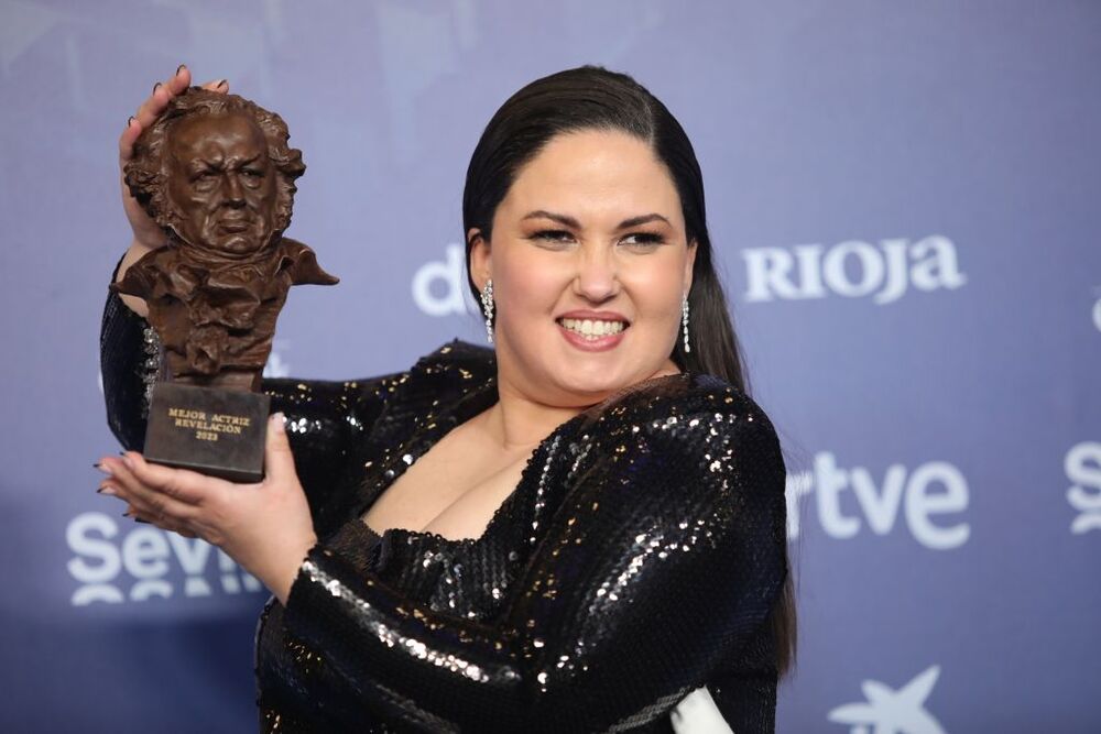 La ganadora a Mejor Actriz Revelación por 'Cerdita' , Laura Galán  / MARÍA JOSÉ LÓPEZ