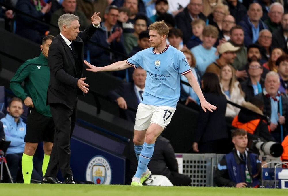 UEFA Champions League - Manchester City vs Real Madrid  / DAVID RAWCLIFFE