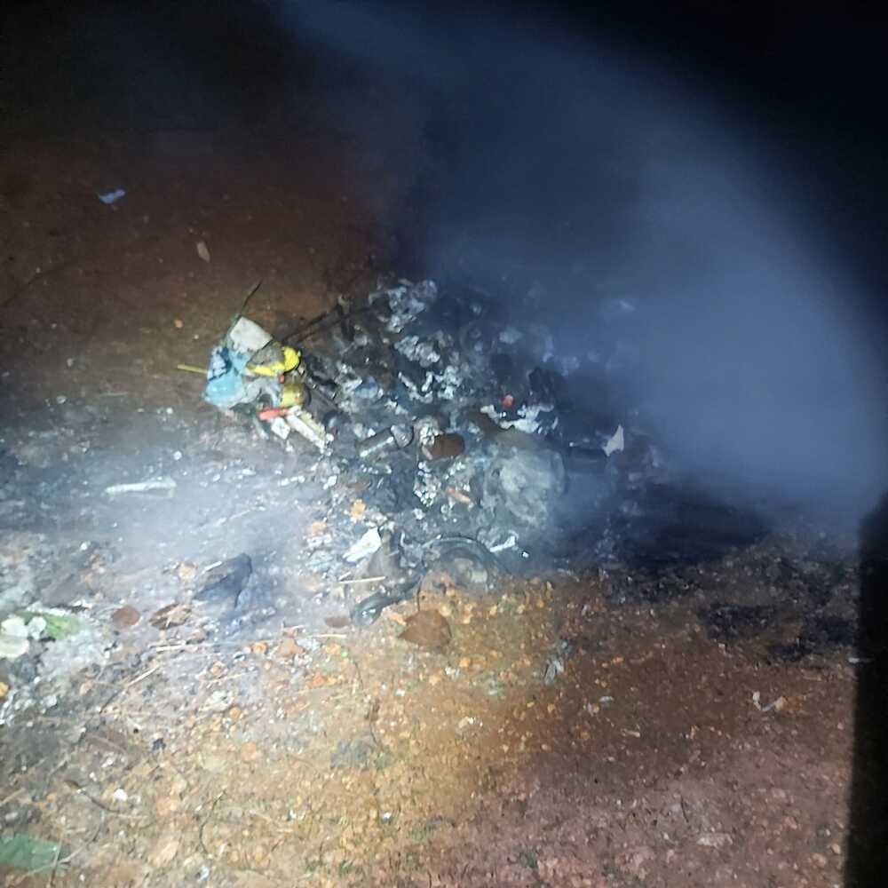 Sofocan un incendio en Nebreda junto a una explotación porcina