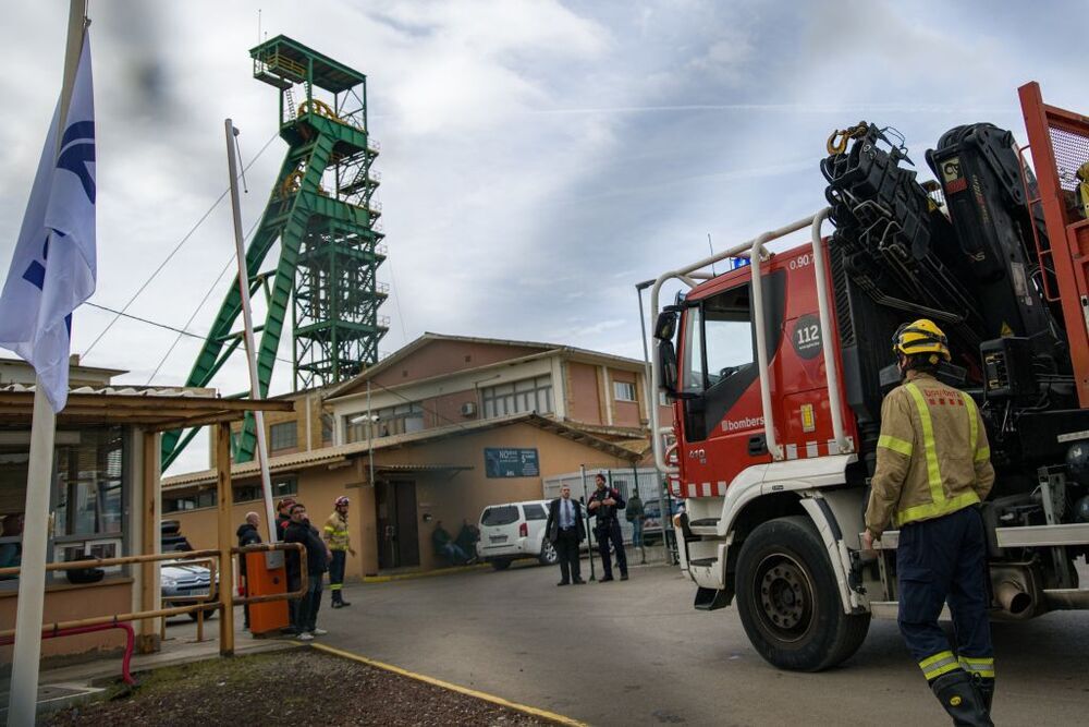 Mueren tres trabajadores en un accidente en una mina en Súria