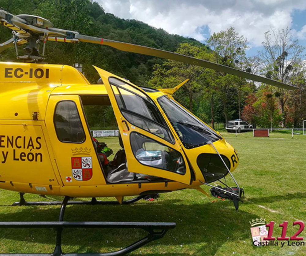 Rescatan a un montañero accidentado en Monte Castro Valnera