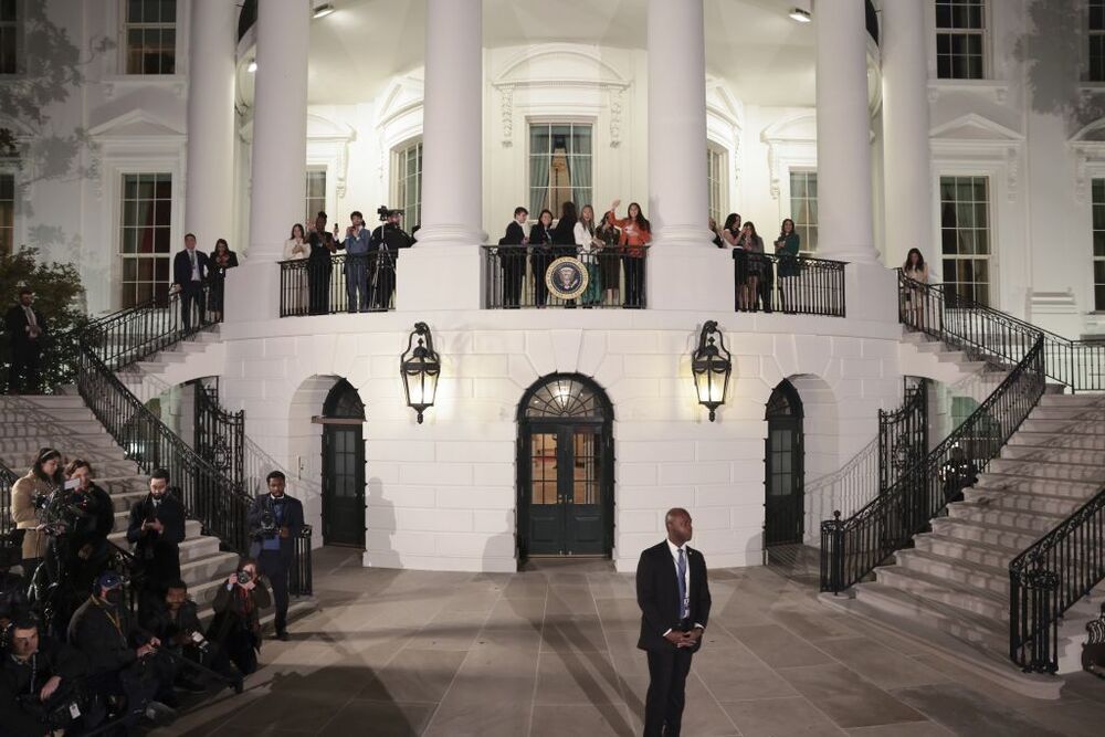 The State of the Union address in Washington DC	  / OLIVER CONTRERAS / POOL