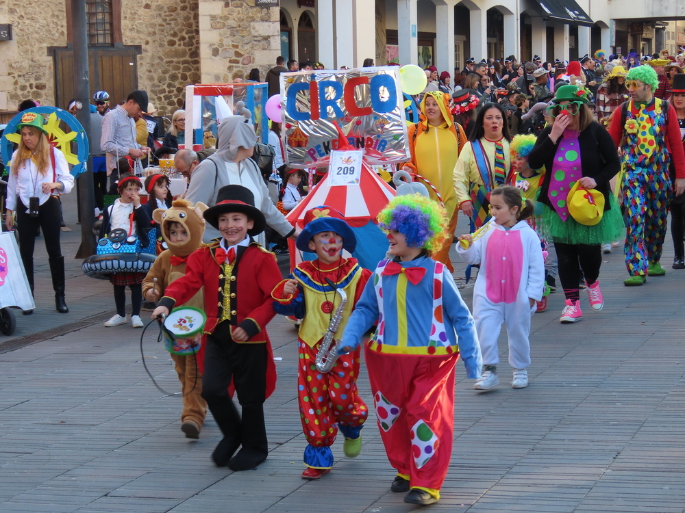 El Carnaval ha reunido hoy en Medina y Villarcayo a más de un millar de personajes.