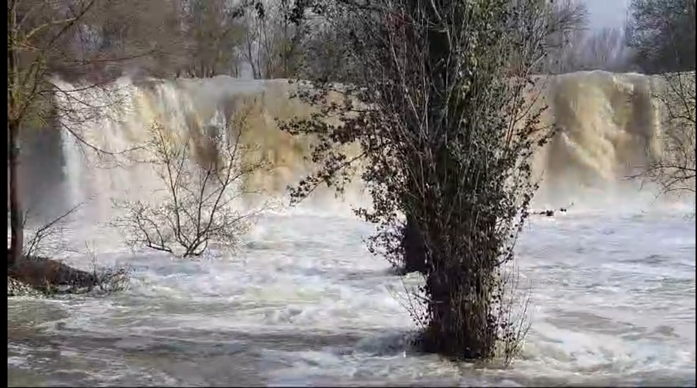 Cascada del río Jerea en Pedrosa de Tobalina.