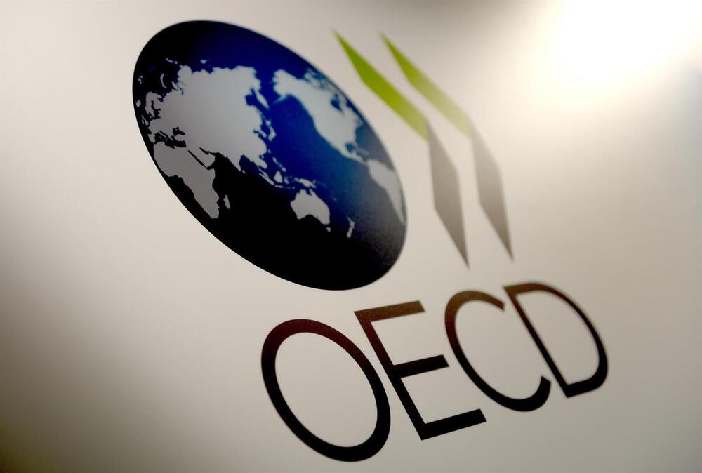 Logo de la Organización para la Cooperación y el Desarrollo Económico (OCDE)
