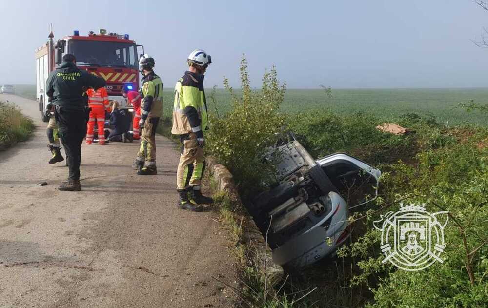 Un varón de 40 años fallece tras un accidente en Villasandino