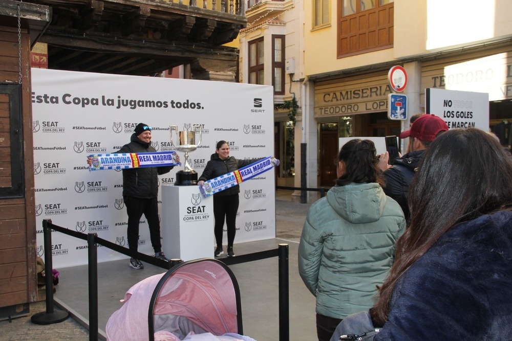 Arandina-Real Madrid: La Copa del Rey, en la plaza del Trigo