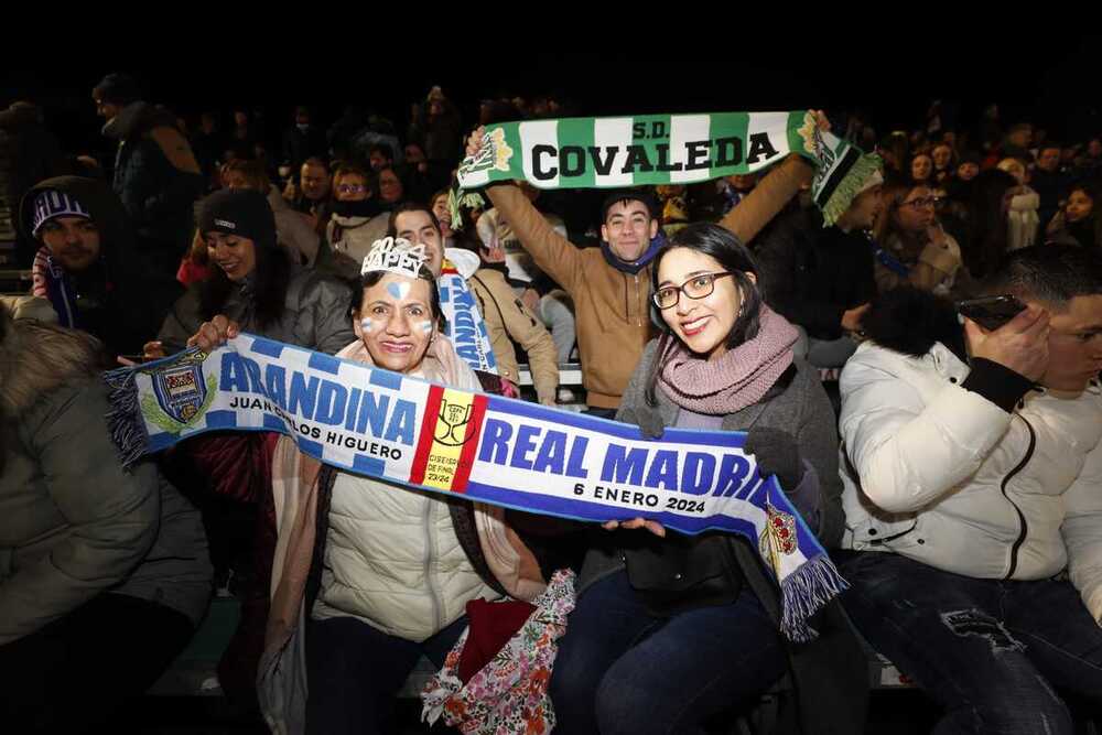 Jornada histórica en Aranda: Las imágenes del Arandina-Real Madrid - Diario  de Burgos