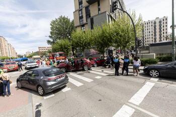 Muere una de las heridas en el choque de la avenida Cantabria