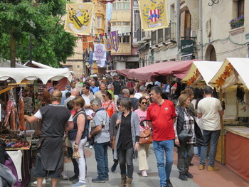 El Mercado Medieval de Miranda suma escenarios y espectáculos