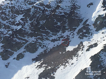 Rescatan a un montañero de 52 años en el pico San Millán