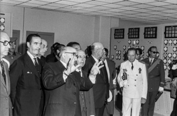 El día que Franco inauguró la 'Atómica'