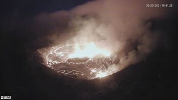 El volcán hawaiano de Kilauea entra en erupción