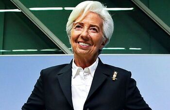 Lagarde anticipa que los tipos de interés no subirán en 2022
