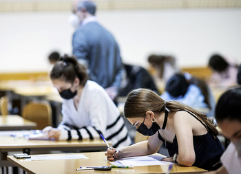 EBAU: Cae un 35% el número de exámenes que se pide revisar