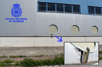 Detenidos por robar electrodomésticos en una nave de Burgos