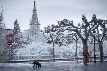 Activada la alerta por nieve desde esta medianoche en Burgos