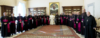 El Papa traslada a Iceta su aprecio por el VIII Centenario