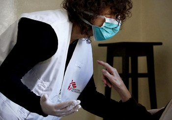 MSF auxilió a más de 30 geriátricos de Burgos