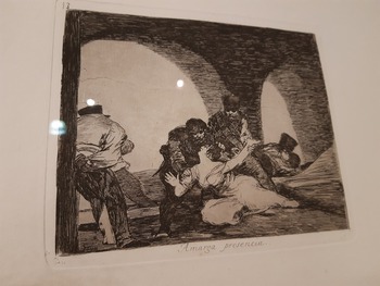 El relato del horror de la guerra, en 80 grabados de Goya