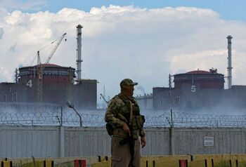 Ucrania teme un atentado en la central nuclear de Zaporiyia