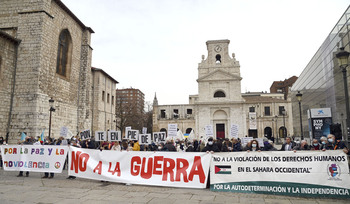 El 'No a la guerra' se vuelve a escuchar en Burgos