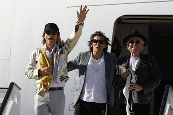 The Rolling Stones llegan a España para su posible 