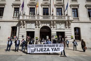El cese de interinos en la Diputación cuesta 150.000 euros