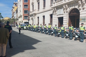 60 agentes de la Guardia Civil, en la Vuelta a Burgos Femenina
