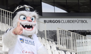 El 'Yeti' sale de su cueva para animar al Burgos CF
