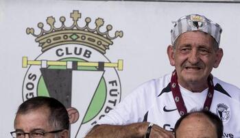 Fallece Piné, el aficionado más incondicional del Burgos CF