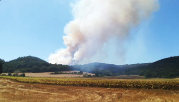 Controlado el incendio forestal de Villatomil