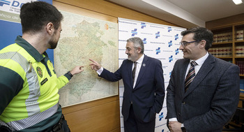 Tráfico traerá helicópteros de Madrid a Burgos estas Navidades
