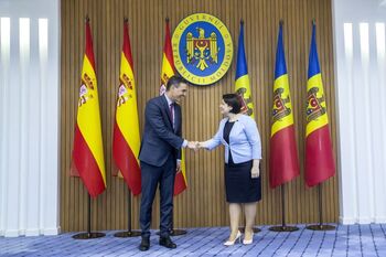 Sánchez reafirma la ayuda de España a Moldavia