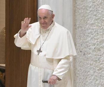 El Papa recibe a miembros de la Fundación VIII Centenario