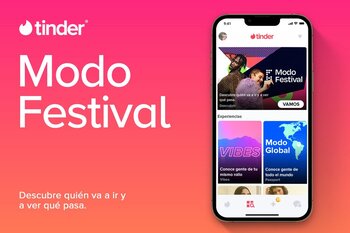Tinder crea el Modo Festival, para conocer gente en eventos