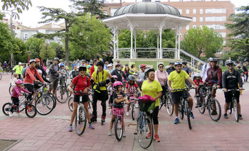 Las bicis toman las calles de Miranda
