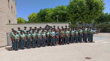68 agentes harán prácticas en la Guardia Civil de Burgos