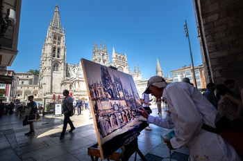 300 artistas participan en el concurso AXA Catedral de Burgos