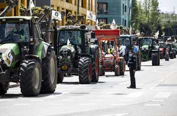 La UCCL saca el martes los tractores a las calles de Burgos