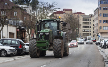 UPA desconvoca su tractorada tras reunirse con el Ayuntamiento