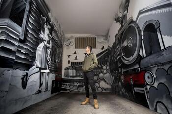 Tinte Rosa pide rehabilitar con grafitis muros vandalizados