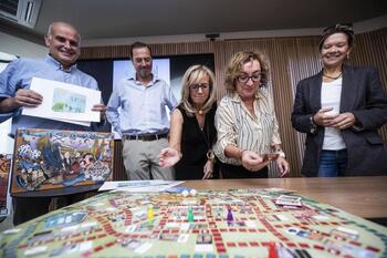 FAE crea un juego de mesa para fortalecer la imagen de Burgos