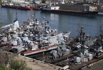 Ucrania ataca el cuartel de la flota rusa en el Mar Negro