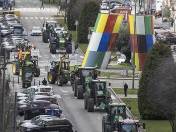 UPA pide permiso para una tractorada por las calles de Burgos